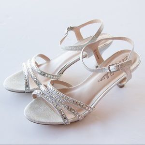 De Blossom Collection Silver Heels